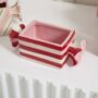 Bonbon Candy Planter – Red – 8″